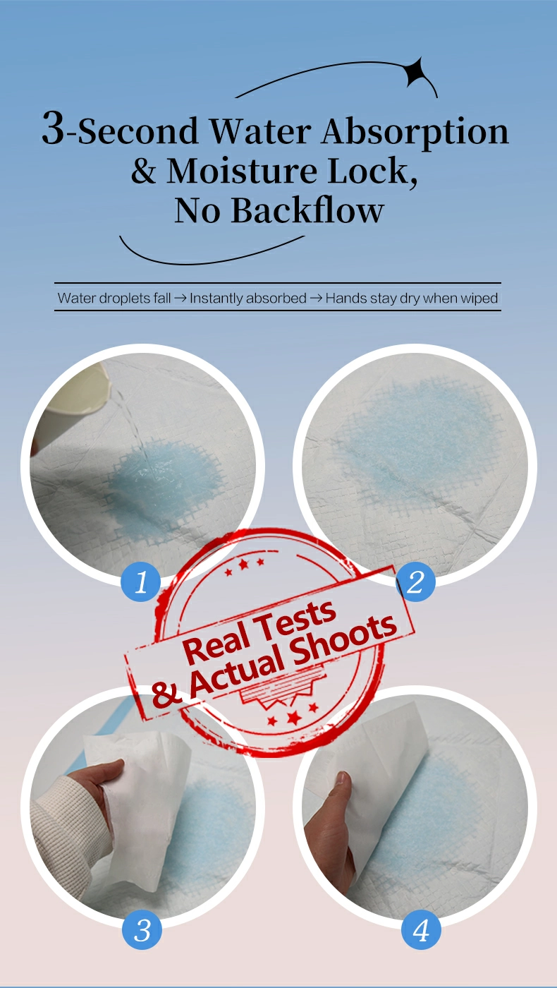 Indoor dog potty pad with waterproof PE film