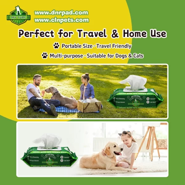 Wholesale Antibacterial Pet Wet Wipes | Organic Dog Cat Cleaning Wipe - Image 6