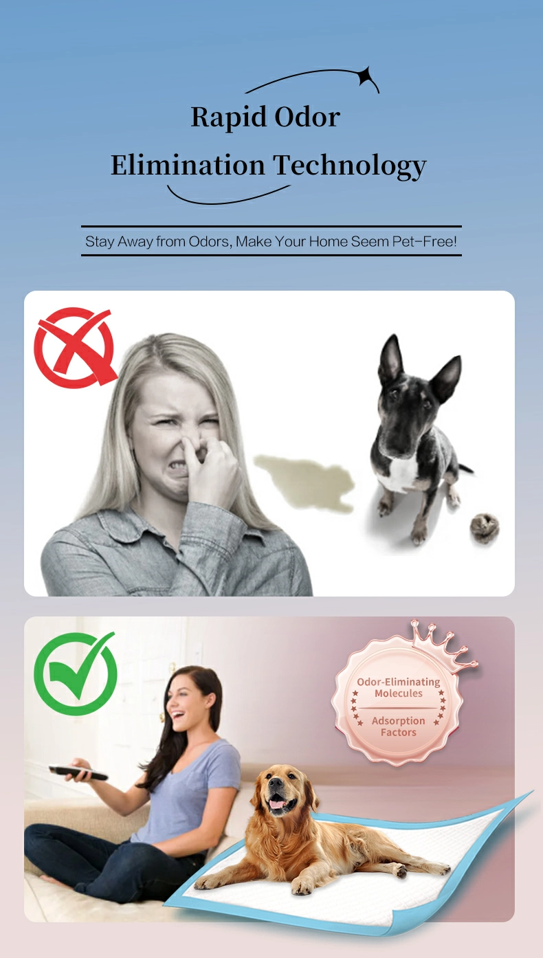 Pet absorbent pad for dogs cats cages carriers