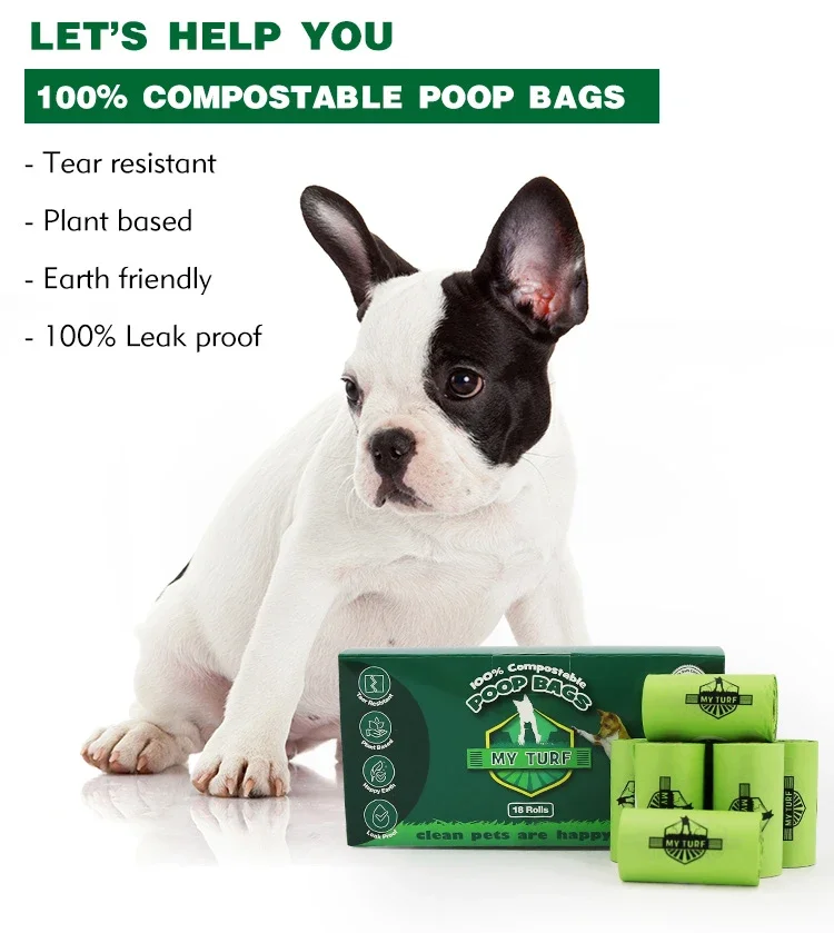 Customised hravy duty dog poop bags 200 count dog poop bag with glove ...