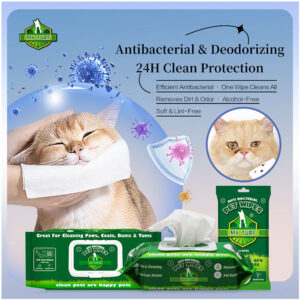 Pet Care Anti-bacterial Pet Wipes