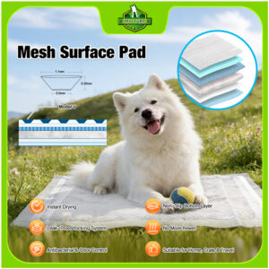 Disposable Pet Mesh Surface Urine Pad