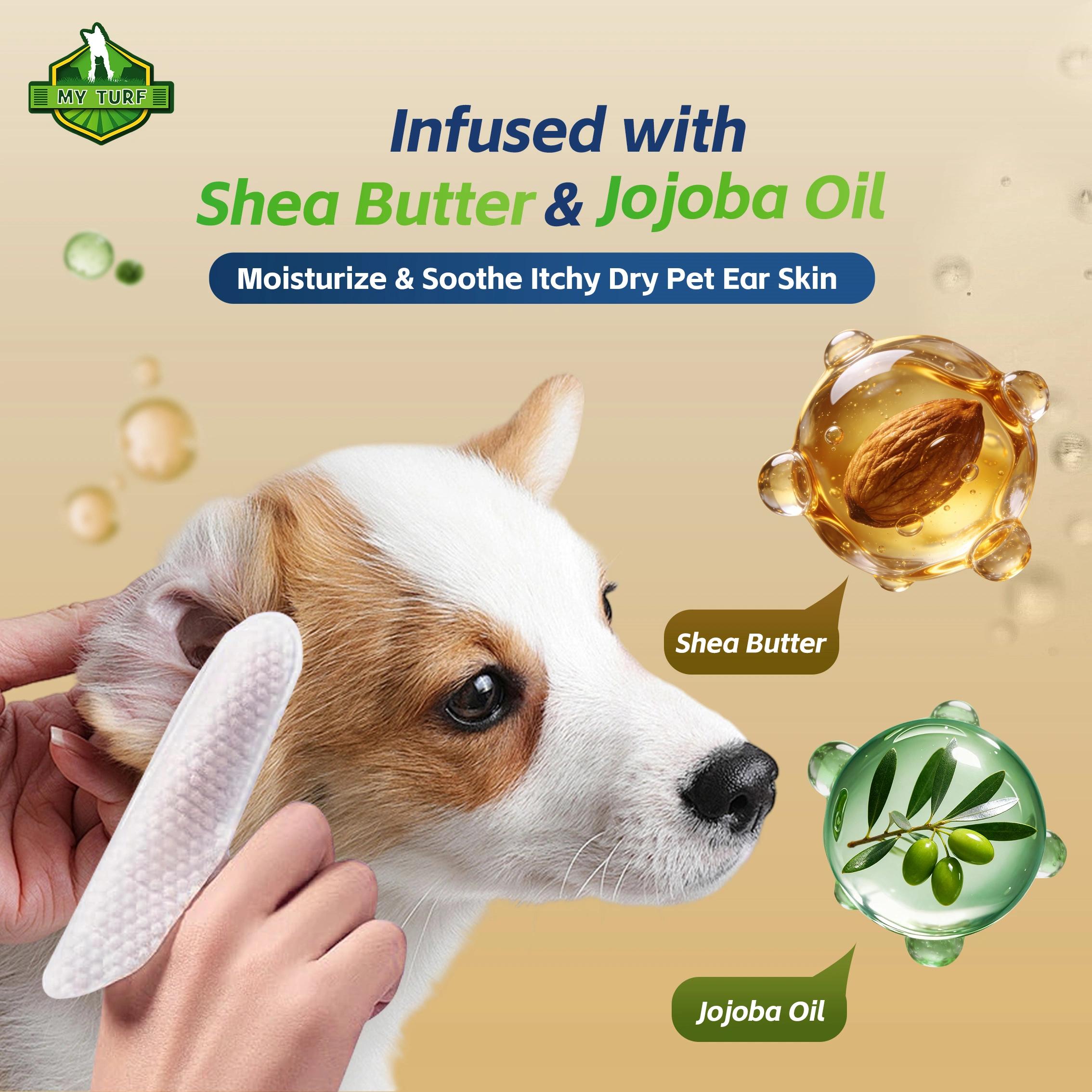 Pet Ear Cleaning Finger Wipes - Image 4
